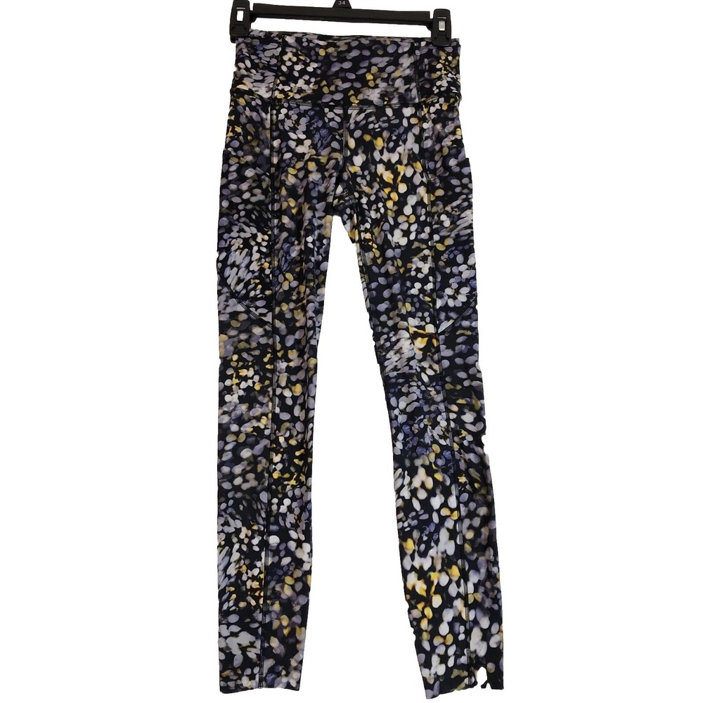 Lululemon Fast and Freeā Tight Women 4 Floral Flux Multi Nulux Leggings W5BS8S